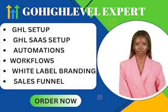 setup ghl saas automation workflow ghl website form ghl expert