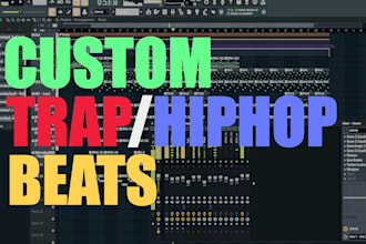make a custom trap beat for your song