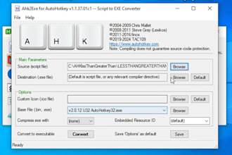 fix bug and modify your ahk autohotkey code