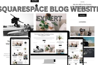 design blog pages update and write blogs on your squarespace website in 20hours