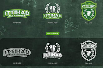 design modern football soccer golf baseball club logo