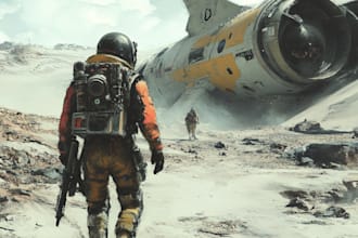 draw sci fi illustration and sci fi art