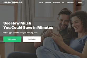 build squarespace mortgage website investor carrot auction website real estate