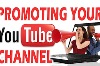 do youtube channel and video promotion organic video shoutout channel SEO