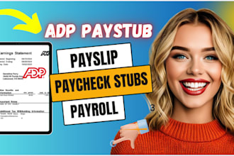 do 1099, w2, checkstubs, paystub, paychecks, 1040, adp stubs