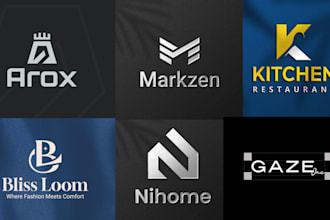 modern minimalist fashion clothing brand trendy logo
