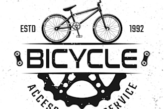 design branding bicycle logo