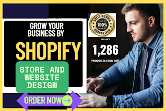 make a modern shopify fashion and clothing store