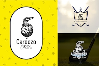 design golf football soccer baseball tournament event sports logo