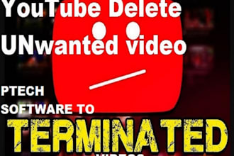 delete youtube channel, bad video that affect your reputation online and badlink