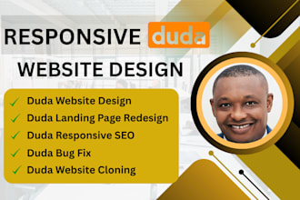 setup duda website, design duda website on duda builder with duda for conversion