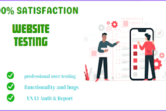 do user testing for your website and mobile app