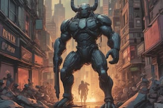 comic book illustration manga comic book