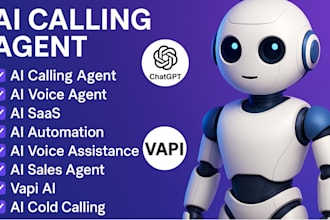 build ai calling agent ai voice agent, ai saas, ai automation for your business