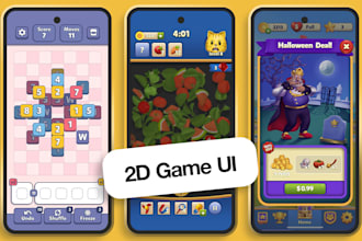 design UI art for games