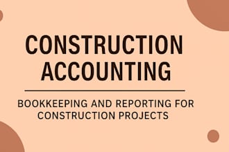do construction accounting with project wise tracking and job costing