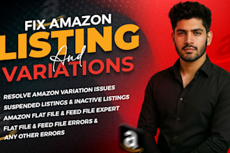 fix amazon listing errors, amazon listing issues, remove IP violations