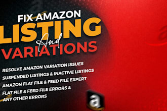 fix amazon listing errors, amazon listing issues, remove IP violations