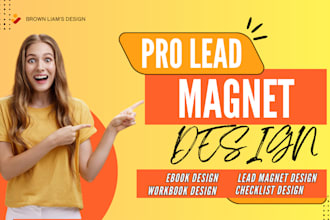 design canva ebook, lead magnet, workbook, ebook design
