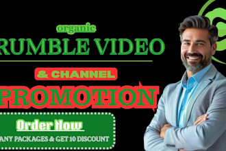 do organic rumble video promotion