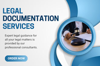 draft contracts legal documents lawsuits motions and provide legal research