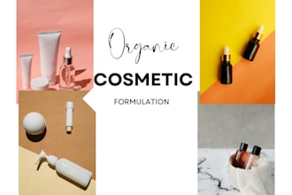 help you create your personal organic and vegan cosmetic formulation