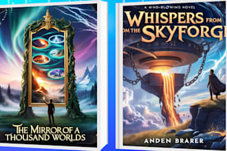 design best selling fantasy book cover for you