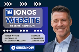 ionos website design, ionos website redesign, ionos website ecommerce, ionos seo