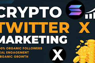 increase boost x twitter marketing nft token defi crypto website promotion