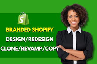 design shopify redesign shopify clone shopify revamp shopify copy shopify store