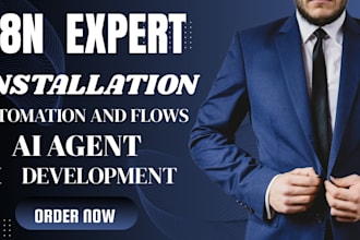 do n8n automation, ai automation expert n8n exper, n8n integration n8n ai agent