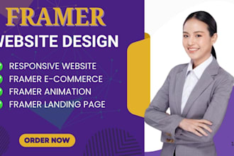 do responsive framer custom website design framer landing page duda wix studio
