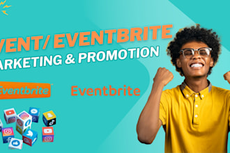 setup eventbrite events, increase attendees, engagement and ticket sales