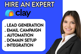 setup clay recruitment enrichments using clay com makecom hubspot hive apollo io