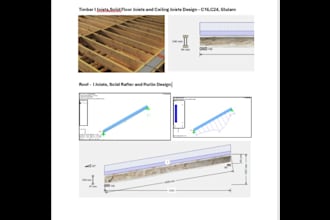 do floor and ceiling joists, rafter and purlin designs