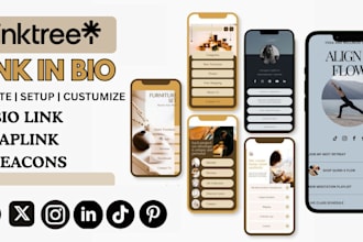setup linkree customize link in bio taplink biolink instagram bio within 24hrs