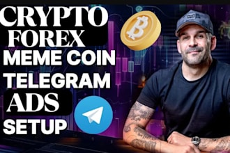 increase 500k crypto forex investors, memecoin token sales, telegram promotion
