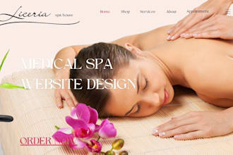 design medical website, medical spa website, doctor website, health care website