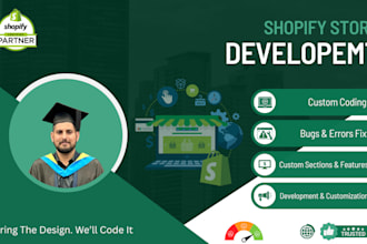 fix shopify bug, liquid code, shopify theme customization
