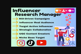 be your influencer manager outreach marketing campaign influencer collaboration