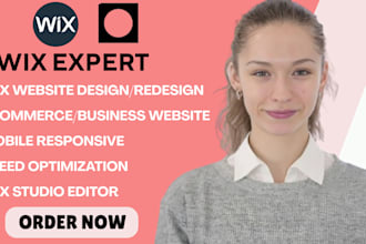 do wix website design wix online store redesign wix studio website development