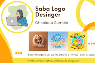 design two logo for kids youtube channel with ai, cartoon, ai story,3d character