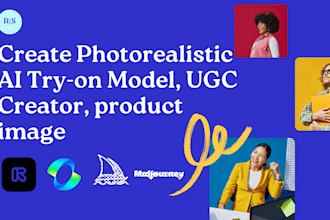 create ai try on model ugc creators product image fashion apparel garment runway