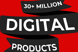 30 million high quality digital products with resell rights