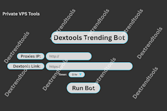 trend token on dextools fast with full promo kit,boost token visibility, dextool