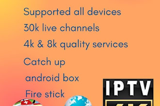 build reseller panel,setup server panel,restream,epg configure,iptv website,iptv