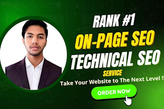 do wordpress onpage SEO and technical optimization for ranking
