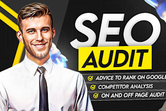 website audit report SEO strategy keywords research to get google rankings