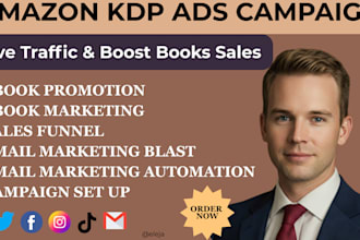 setup amazon kdp ads for your book ebook and manage it on amazon book promotion