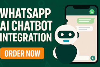 build and integrate a whatsapp ai chatbot using chatgpt and business API